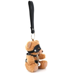 BDSMaster Ours Peluche Porte-Clés Beari Bell Noir